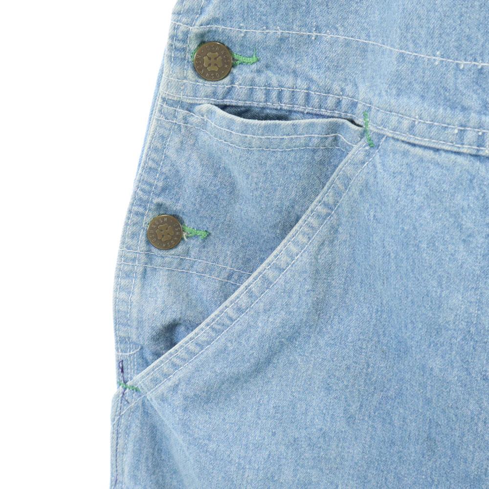 OSHKOSH 80s USA made vintage 42 Talon remake denim Overall W32 Men's Used
