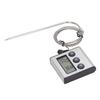 Meat Thermometer Electronic with Probe Digital Oven for Cooking Kitchen Grilling with Preset Temperature Timer