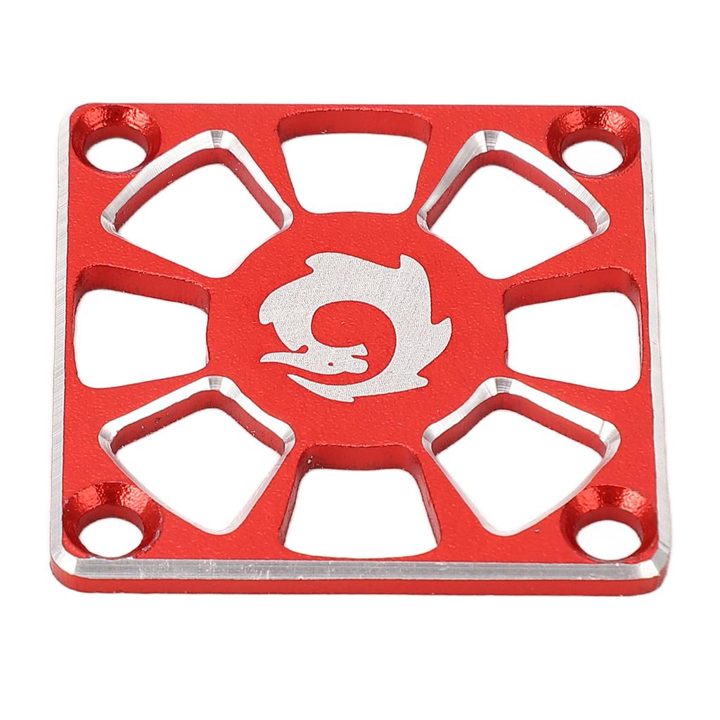 RC Cooling Fan Cover 1.18in Wide Aluminium Alloy Light Sturdy Cool RC ESC Cooling Fan Cover for