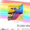 Children's Crayon Set - 6/8/12/24 Colors, Vibrant Oil Pastels for Painting and Doodling