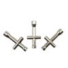 Compact And Heavy-duty Crosses Socket Wrench For Professional Silver Efficient