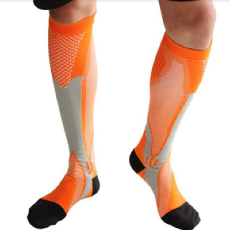 Running Compression Soccer Socks Stockings  Men Women Sports Socks for Marathon Cycling Football Socks