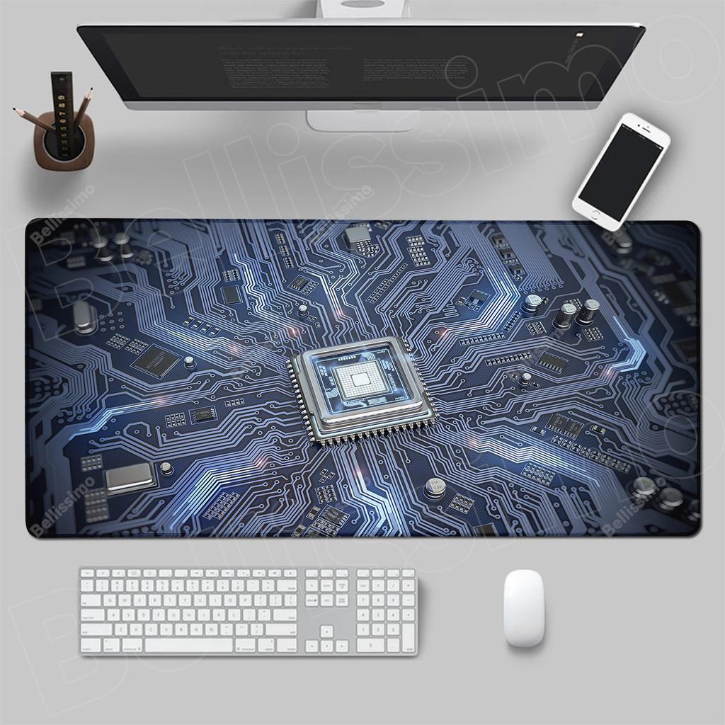 Innen Motherboard Leiterplatte Mauspad Dropshipping Große Spielmatte Gaming Benutzerdefinierte Matte Gamer Büro Mauspad Großhandel Schreibtischmatte