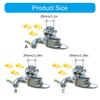 Car Tire Changer Mount Demount Duck Head Electroplating Steel Tire Changer Bird Head 28/29/30mm with Rims Protectors