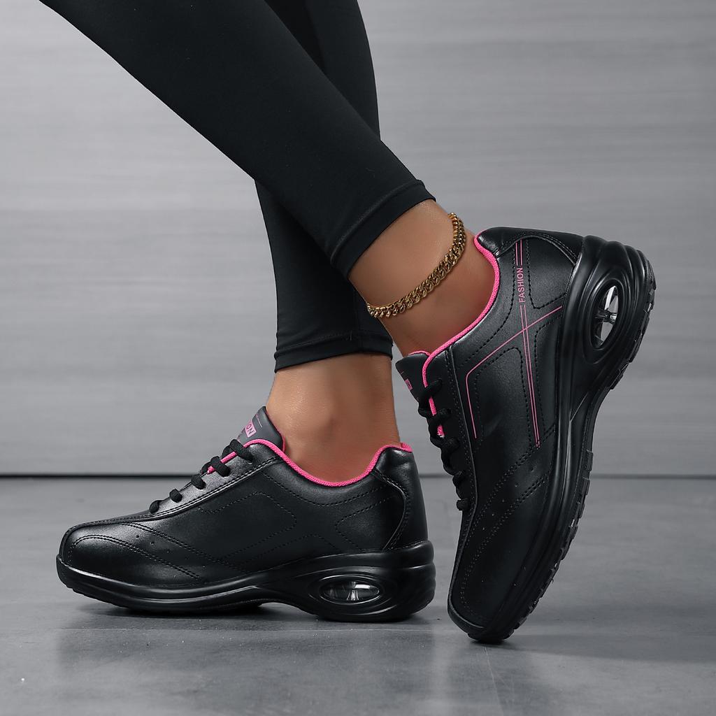 Women Wide Toe Air Cushion Casual Sport Shoes Comfortable Walking Sneakers Sizes 35-42