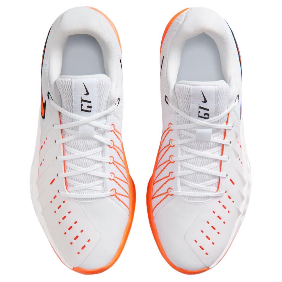 Nike Air Zoom G.T.. Cut Academy 2 EP Bequemer Haltbarer Griff Basketballschuhe Unisex Sneaker Weiß Orange HV9775-102