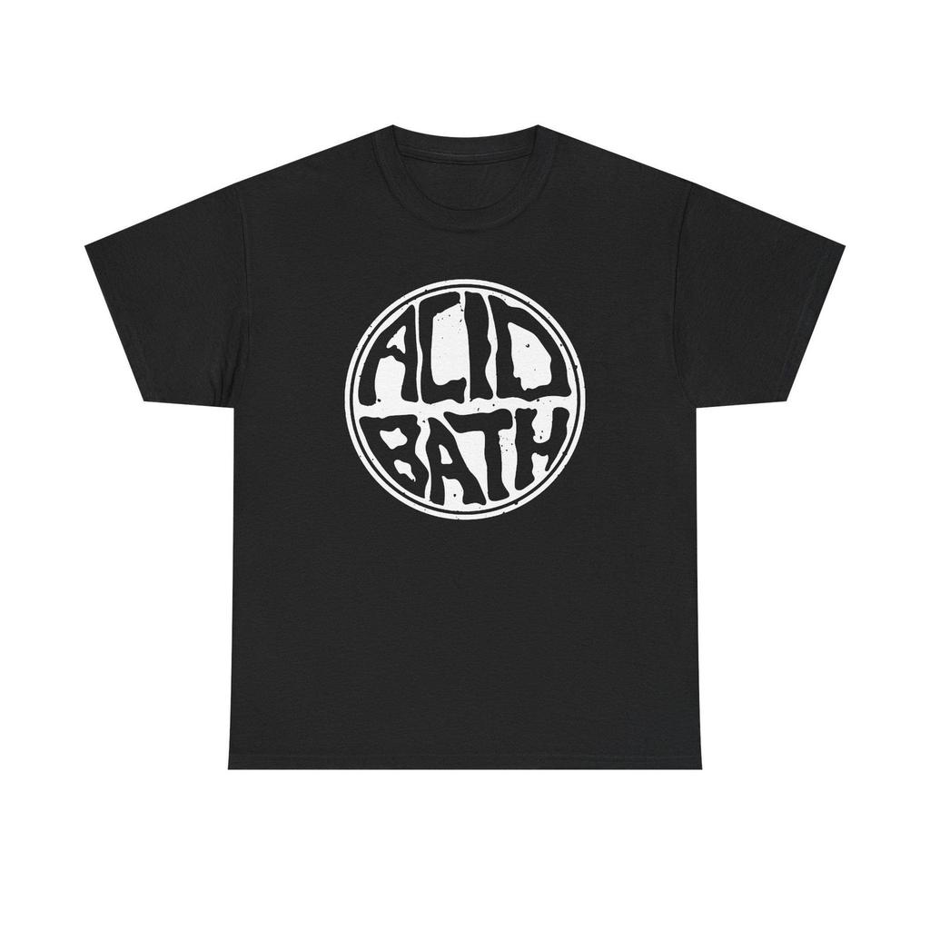 Acid Bath Shirt Dark Sludge Doom Metal Tee Vintage Cult Band Graphic T-Shirt Heavy Music