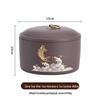 Zisha Purple Clay Tea Storage Jar with Abundance Design