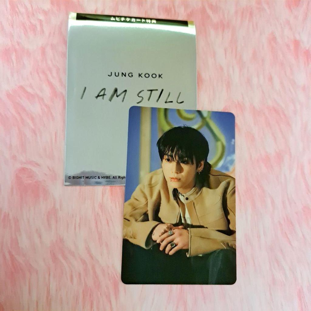 [USED] BTS Jungkook JK Movie "I AM STILL" Bonus Photo Card