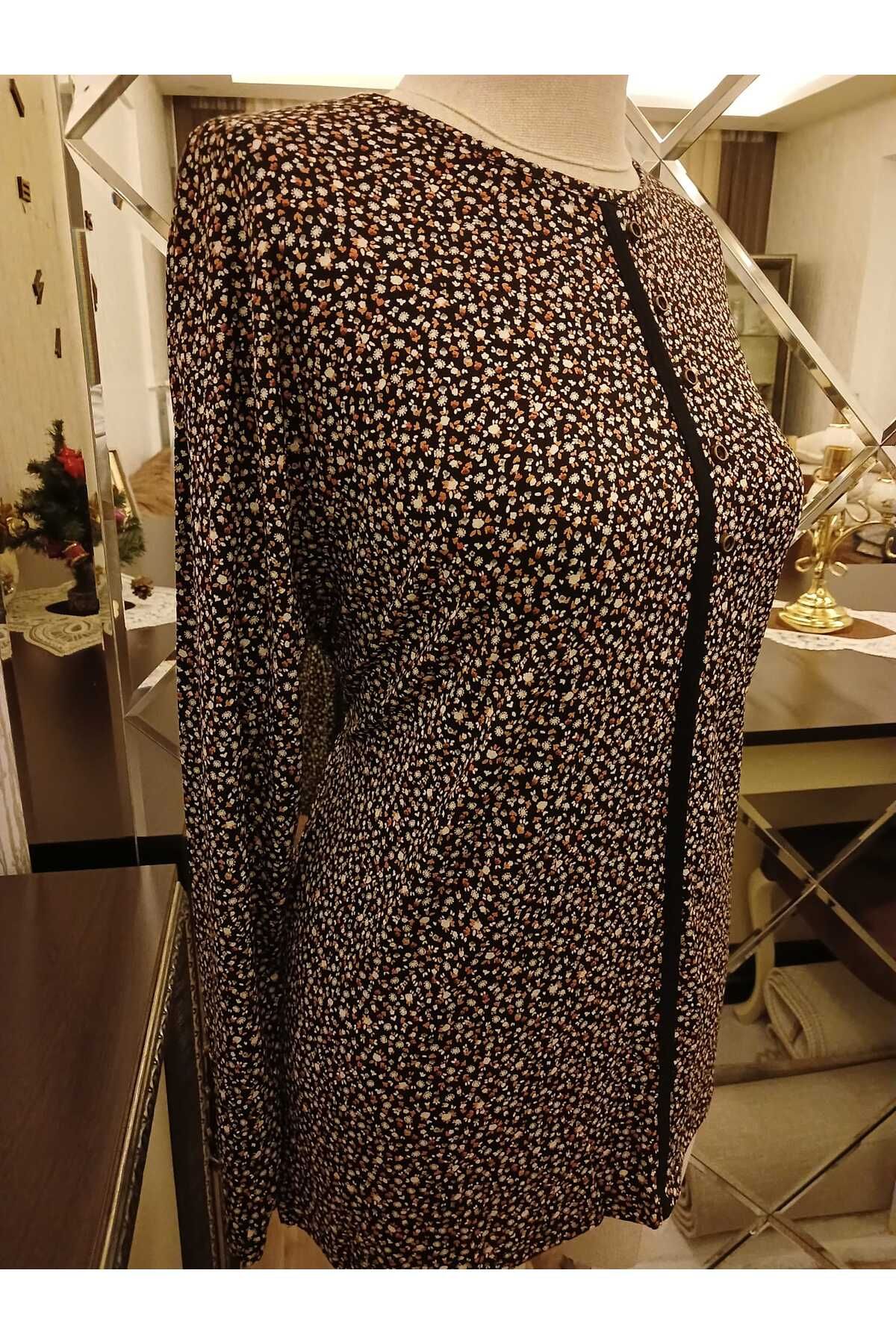 

Women s Big Size Blouse Patterned Oversized Blouse 2XL