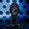 CASIO 200m Waterproof Solar Quartz Movement Resin Strap Watch Unisex Blue Dial MRG-B2100R-2A