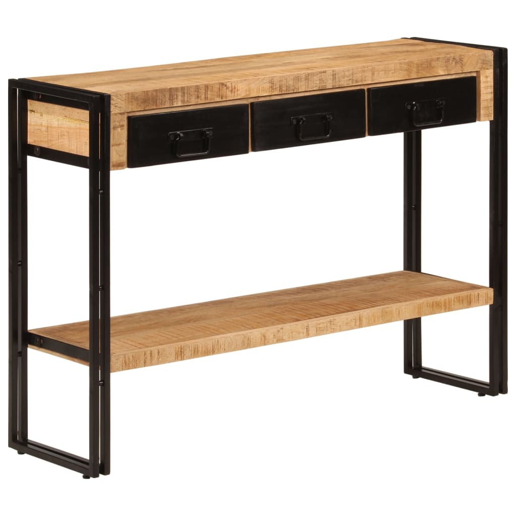 Vidaxl Stolik Konsolowy, 110X30X76 Cm, Lite Drewno Mango