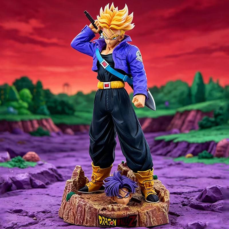 New Anime Figurine Dragon Ball Z Trunks Figure Super Saiyan Trunks Pvc Model Statue Collection Decoration Toys Gift