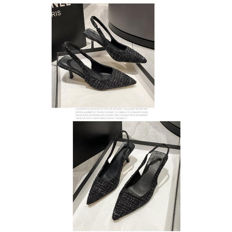 High Heels, Zehenkappen, Sandalen, Dünne Absätze, Spitze Zehen, Einzelne Schuhe, Damenschuhe