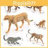 Realistic Pvc Cheetah Model Figurine For Kids And Adults Ideal For Home Decor