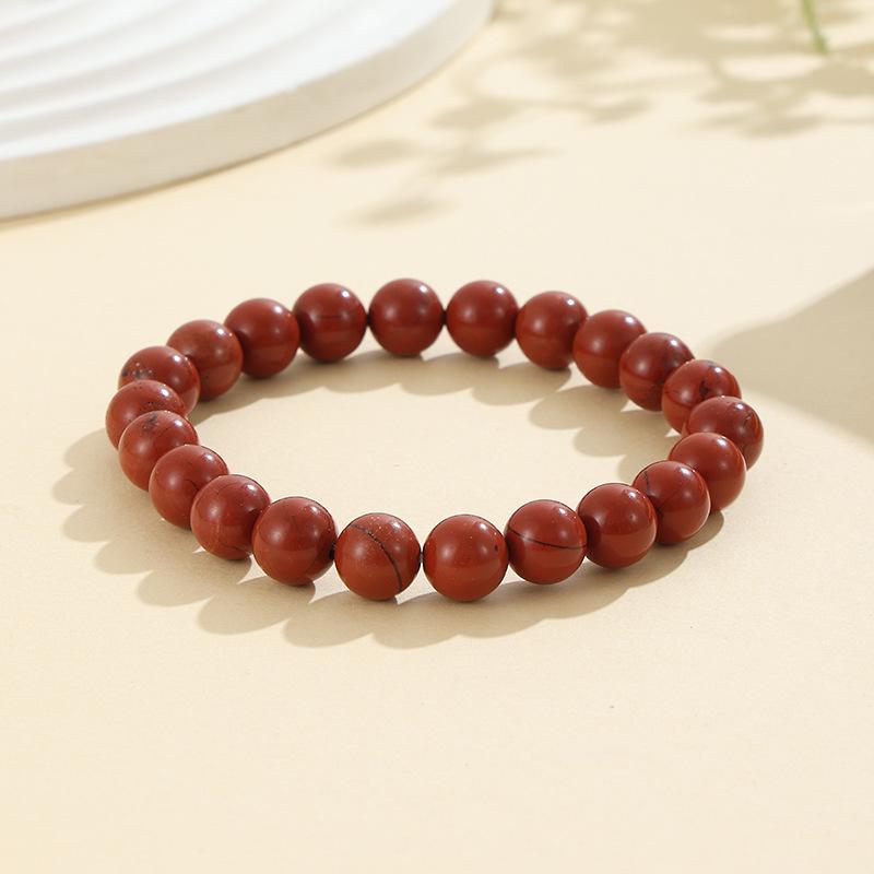 8mm Natural Stone Bracelet: Amethyst, Tiger's Eye, and Agate Jewelry