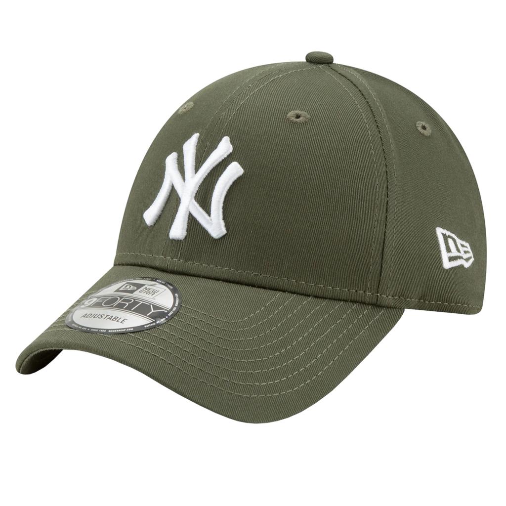 New Era 9FORTY League Essential New York Yankees MLB Cap, Mens green Cap