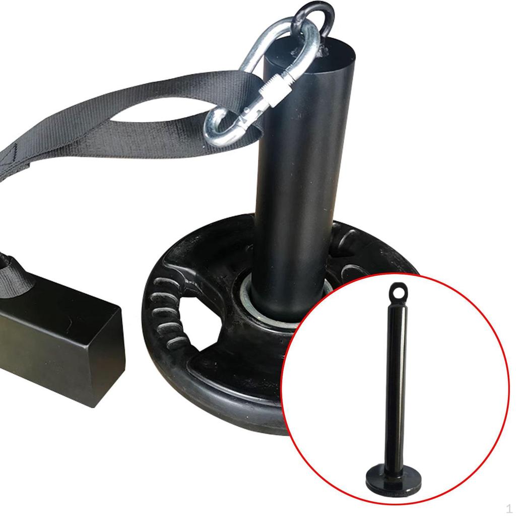 Weight Loading Pin Heavy Duty Black Gym Home Workout Equipment for Power Bar Training