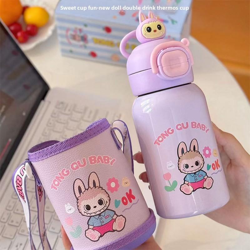 Childrens Cartoon Insulated Water Bottle With 316 Stainless Steel For School And Travel