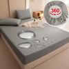 Coprimaterasso 100% Impermeabile Lenzuolo con Angoli con Elastico Proteggi Materasso Antiscivolo per Letto Singolo Matrimoniale Queen King