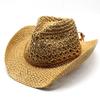 Straw Hat For Men Summer Sun Protection Wide Brim Traveller Accessory