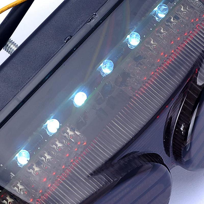 Rear Tail Light Brake Turn Signals Integrated LED Light Motorcycle for Kawasaki ZR7 ZR7S ZX9R ZZR600 Z750S