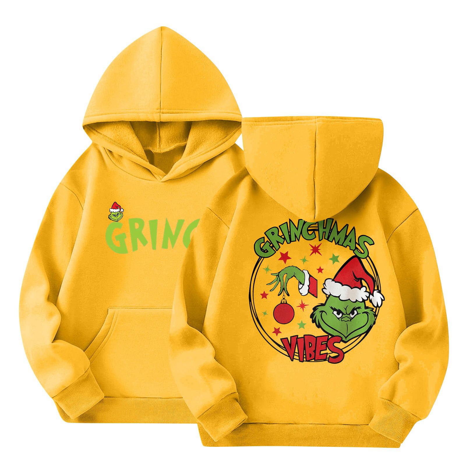 

Милые толстовки для подростков, модные толстовки преппи с капюшоном, оверсайз рубашки с длинным рукавом, одежда для детей 110 жёлтый