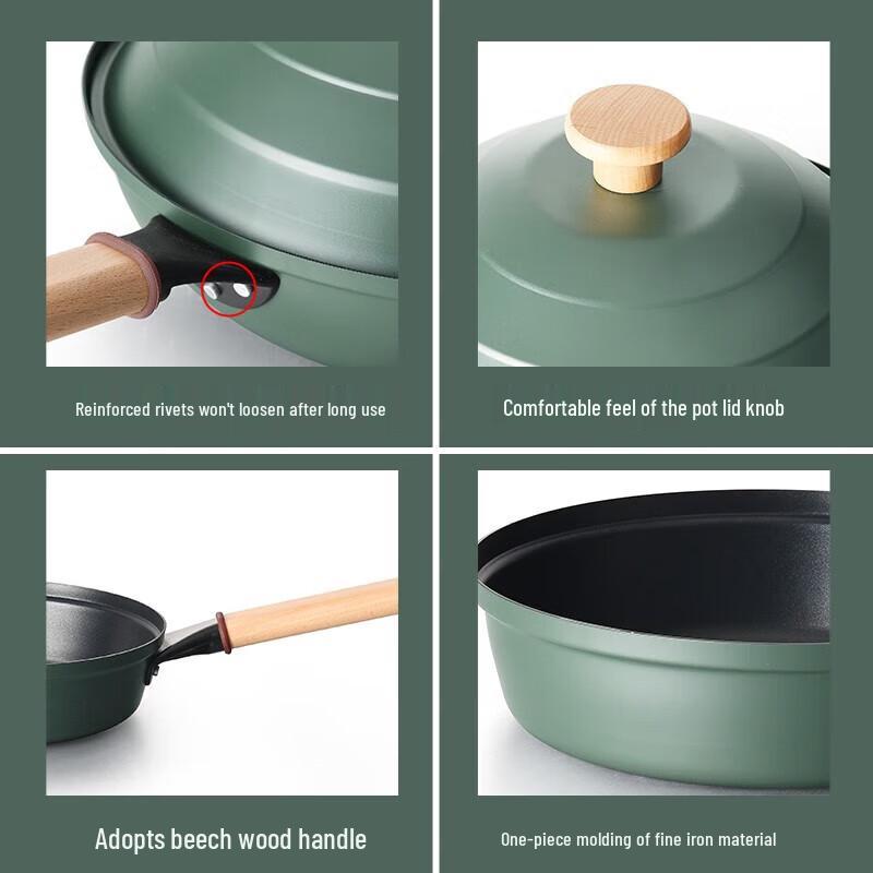 Kangbahe KMT3A Aegmont 3-Piece Cookware Set