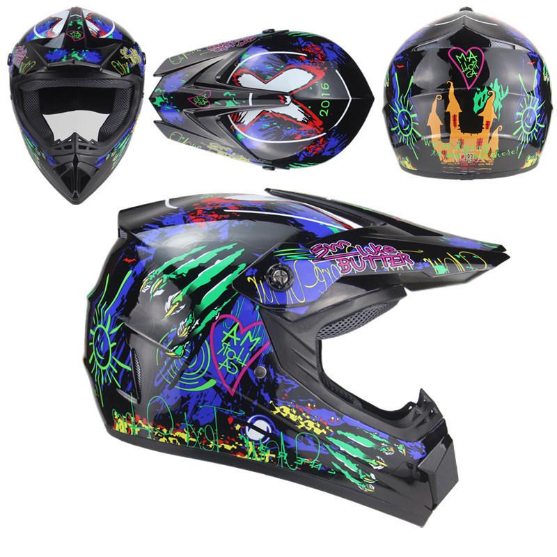 Cross-Border E-Commerce Off-Road Helmet: ATV, Mountain Bike, Downhill & Karting Helmet for Teenagers