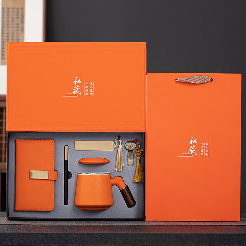 Individuelles Logo Firmenveranstaltungs-Souvenir-Set für Kundengeschenke und Jubiläumsgedenken