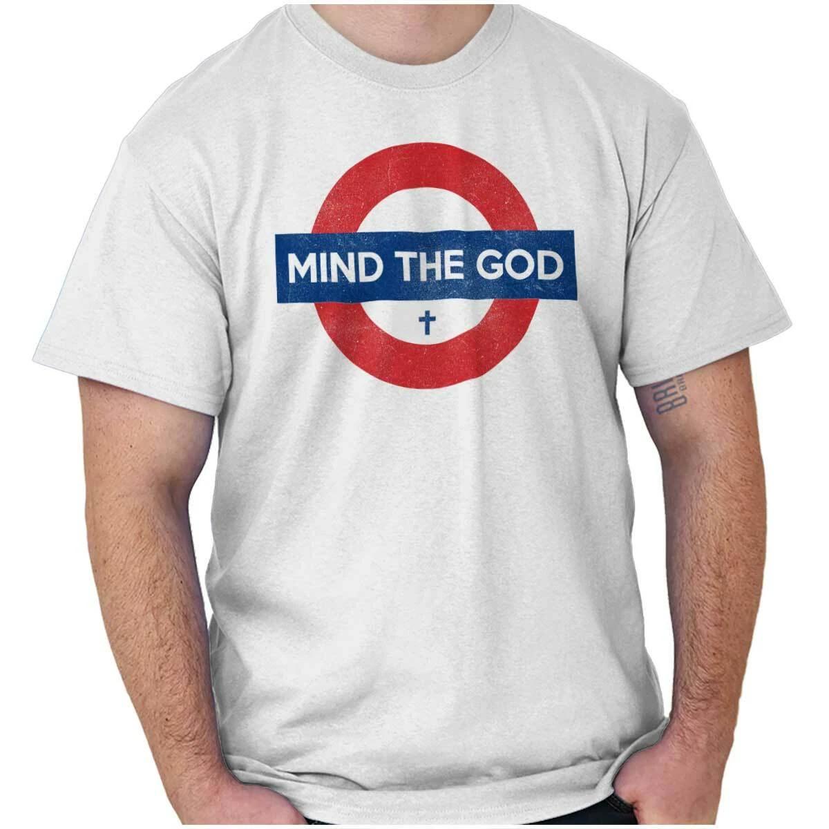 Christian Religious Faith Mind the God Cross Womens or Mens Crewneck T Shirt Tee XXL
