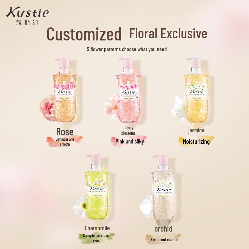 Kustie Sakura Petal Shower Gel