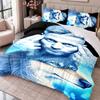 Kontra K 3Pcs Bedding Set Duvet Cover With Two Pillowcases For Bedroom Home Decoration