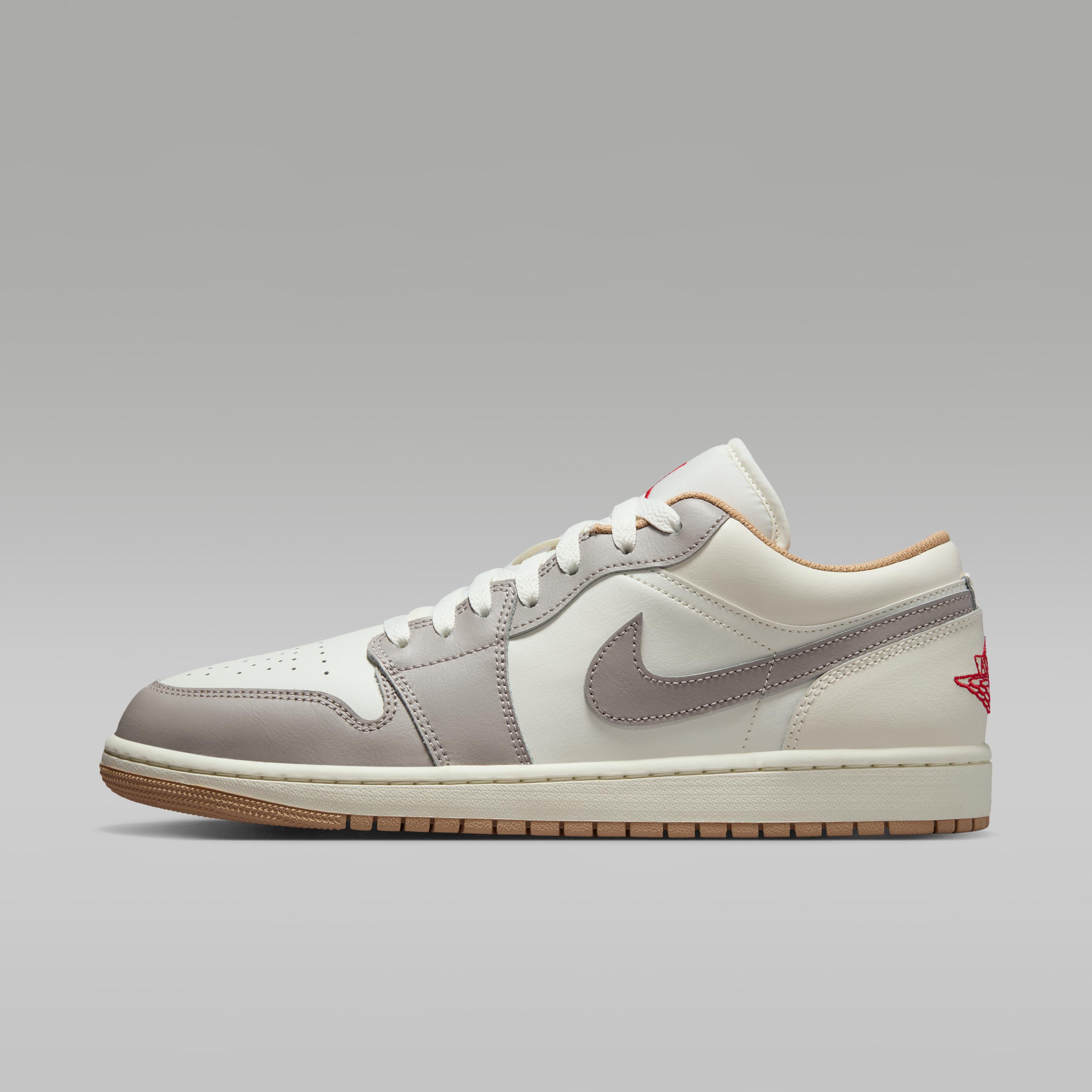 Jordan 1 Low Парусный Колледж Серый Ротанг 44
