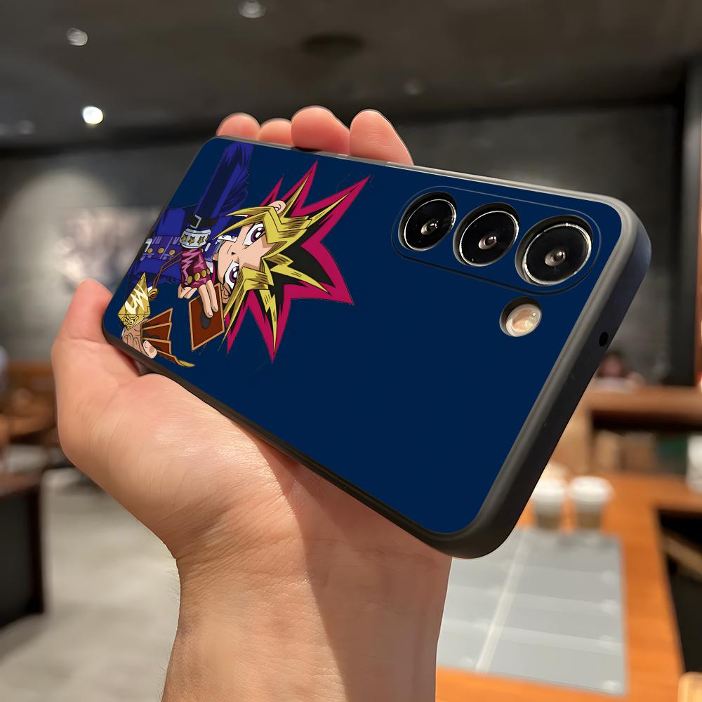 Game Yu-Gi-Oh Phone Case For Samsung A56 A36 A26 A16 A15 A25 A35 A55 A14 A34 A24 A54 Black Soft Shell