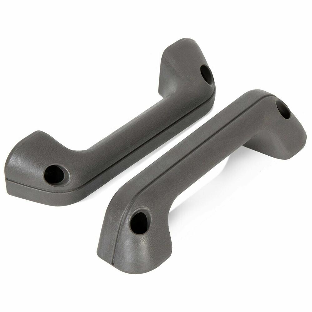2Pcs Car Inner Gray Door Armrest Handle Trim For Nissan Hardbody D21 Frontier Pickup 80940-15G00