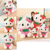 Strawberry Kt Cat Plush Toy Large Stuffed Animal Pillow For Kids And Collectors
