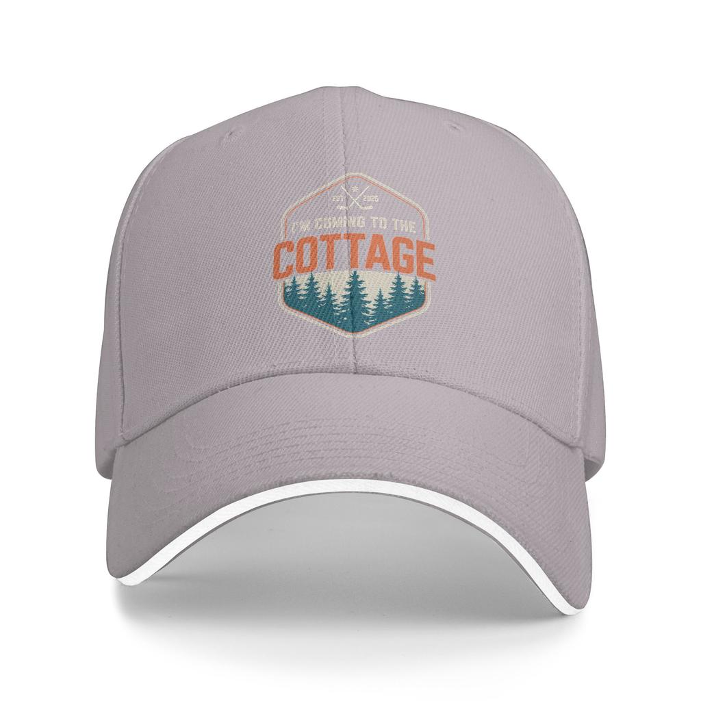 I'm Coming To The Cottage Baseball Cap  Vintage Trucker Hat Spring Unisex Men Outdoor Sports Baseball Caps