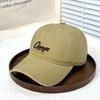 Fashion Hat early spring new big head circumference hat women's pure cotton cap couple versatile face small baseball cap men