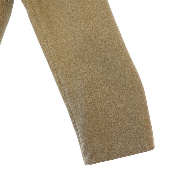 417EDIFICE ZOZO collaboration Stainless collar coat MS Brown Men's Used