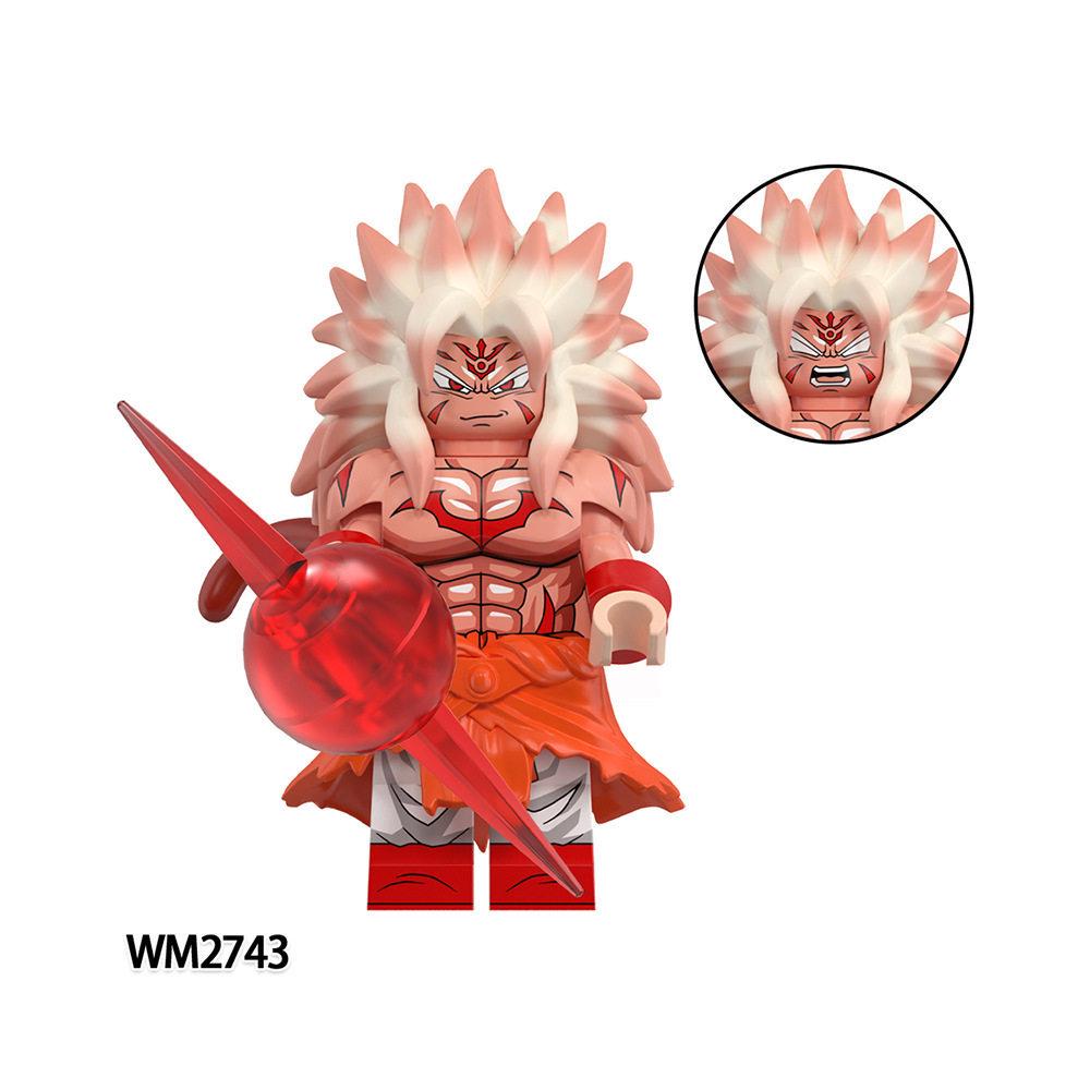 WM6186 Anime Series Goku Children's Building Blocks Toy (Bagged) 2738-2745