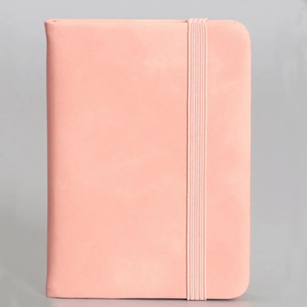 

Stationery Business A7 Notebook Leather Thick Handwriting Notebook Memo Notebook Mini Word Book Pocket Diary Book
