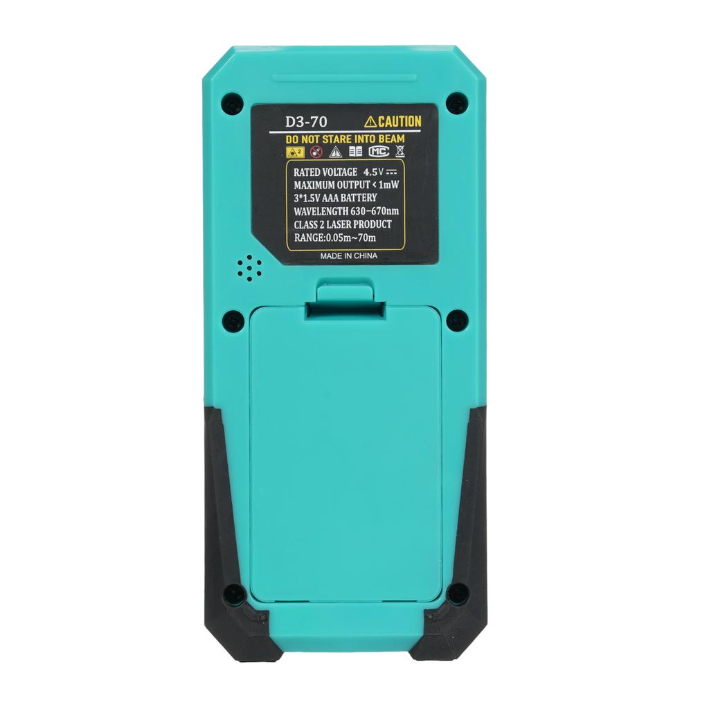Profesional Laser Distance Meter 70m 229ft Laser Tape Measure Rangefinder with Single Continuous Volumes Area