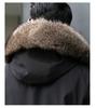 NOLCCTN Mod Brushed Cold Weather Jacket for Autumn and Solid Plus Warm and Military Outdoor Men's Coat, Padded, Fleece-Lined, Fur, Winter, Color,