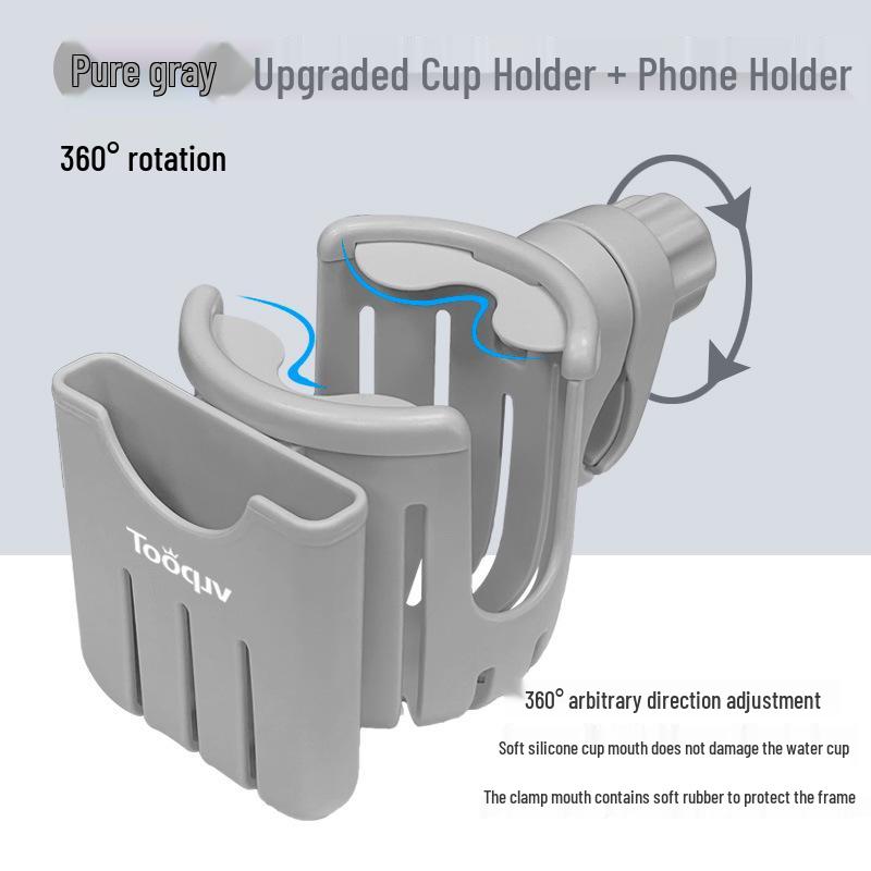 Universal Cup & Phone Holder for Electric Bikes and Vehicles