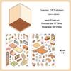 Infeel.Me 3D Layered Miniature Scenery Stickers Vol. 2 - Today's Business Hand Account Stickers