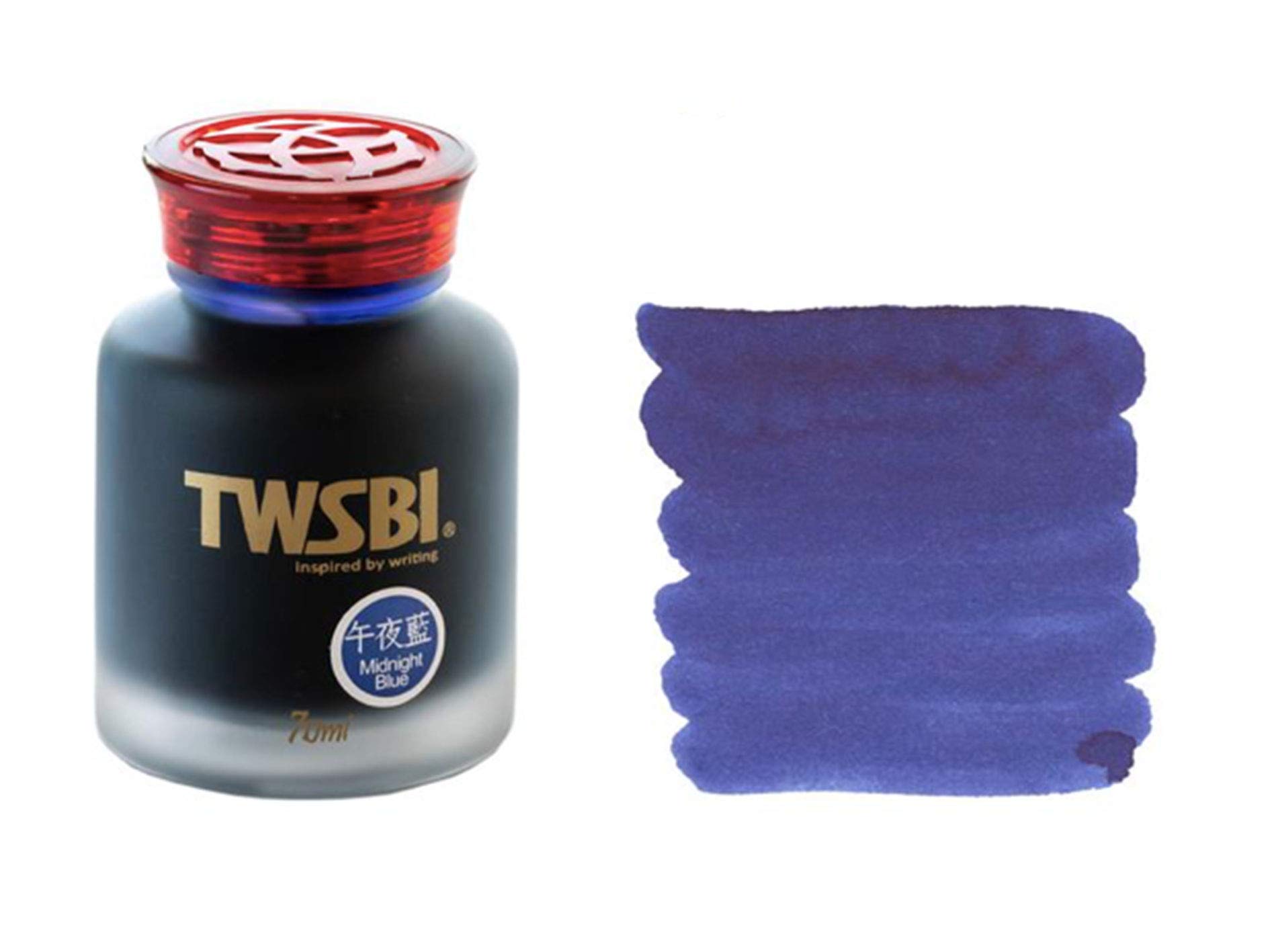 

TWSBI Bottled Midnight Blue Ink, 70ml,