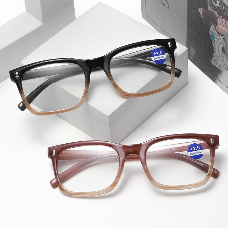 Spring Leg Reading Glasses, Simple Anti-Blue Reading Glasses, Reading Glasses, The Same For Men And Women