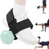 Adjustable Ankle Weights Strap for Weightlifting Dumbbell Foot Attachment Tibialis Trainer Leg Workout Hanging Strap
