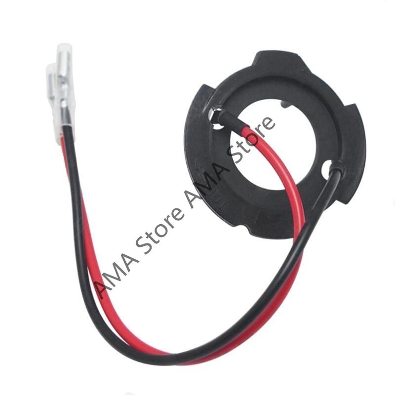 X7JF 2Pcs Car Headlight Bulb Holder H7 LED Bulb Plastic Holder Retainer Adapter for Golf 5 MK5
